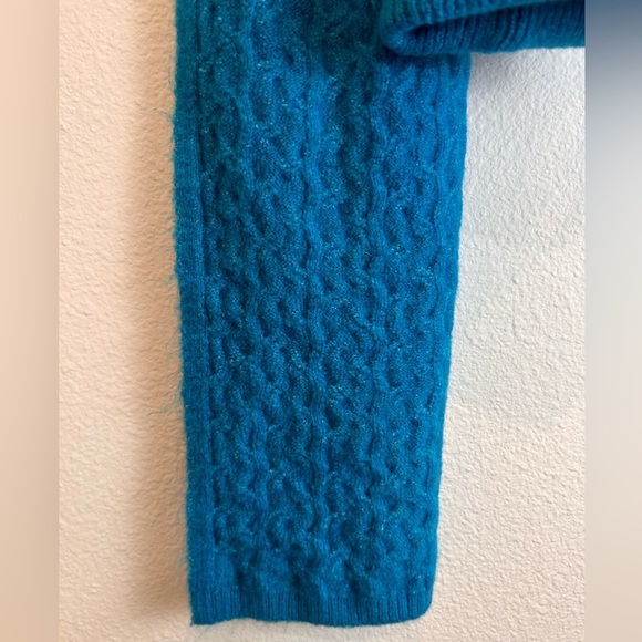 Zara cobalt blue matching scarf and beanie hat - Picture 4 of 4